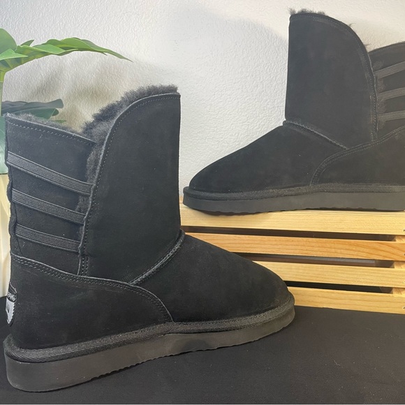 BEARPAW Kylee Suede Water- and Stain-Repellent Boot - Picture 1 of 7